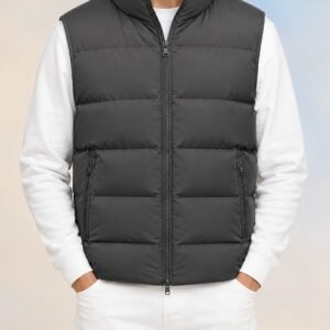 Sleeve less puffer jacket